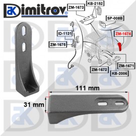 Фиксатор задна врата Citroen Jumper Fiat Ducato Peugeot Boxer Фиксатор задна врата Citroen Jumper Fiat Ducato Peugeot Boxer